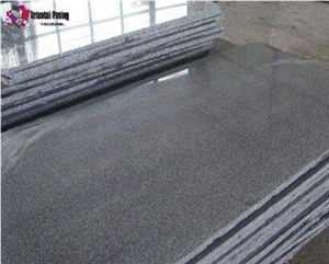 G343 Grey Granite Slab, Polishing Granite Slab, G3743 Polishing Slab, Shandong Grey Granite