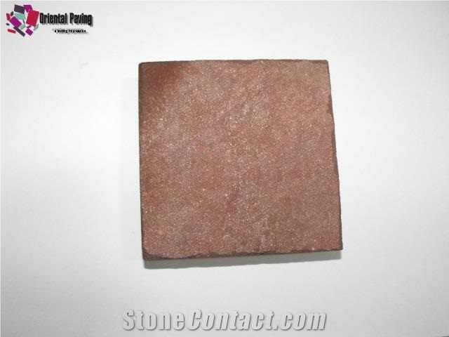 Red Cube Pavers,Red Sandstone Paving Stone,Red Sandstone Cubes