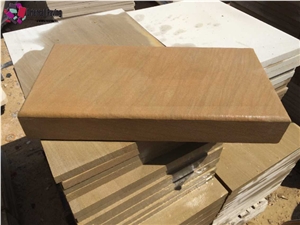 Yellow Sandstone Tiles Flooring , Risers and Steps