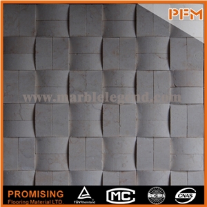 4mm Glass Mosaic and 4mm Stone Mosaic Black & White Color