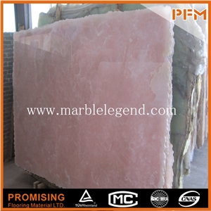 Backlit Pink Onyx Price,Cheap Pink Onyx with Marble Flooring Design Slabs & Tiles