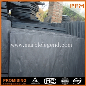 China Black Slate Slabs & Tiles, Wall Covering, Stair, Skirting, Cladding, Cut-To-Size for Floor Covering, Interior Decoration, Wholesaler