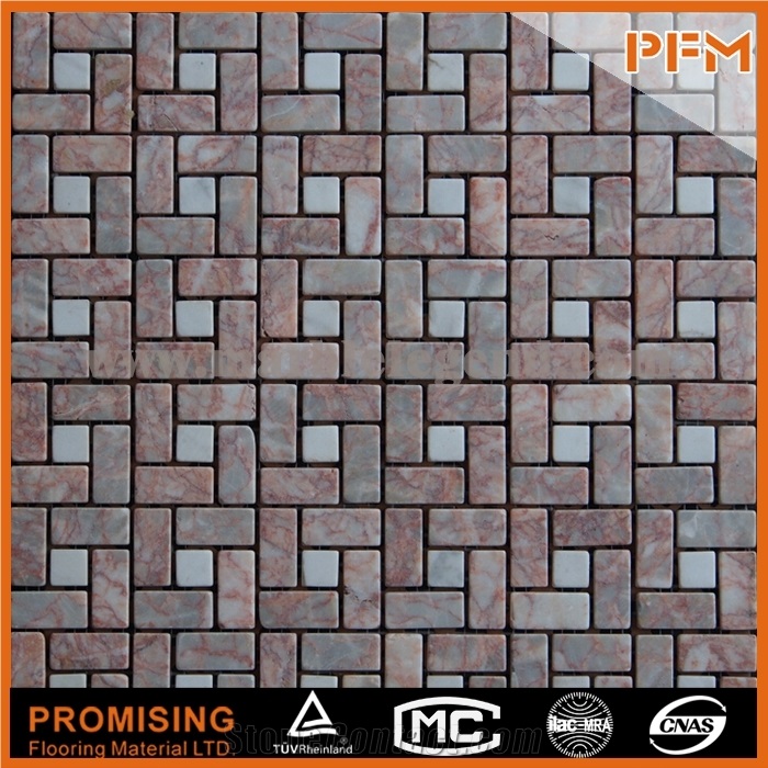 China Manufacturer Quartzite Mosaic Buyer Price,Decorative Material Stone Mosaic