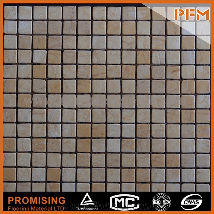 China Mosaic and New Design for Stone Mosaic Cheap Color and Materials Mix Glass and Stone Mosaic