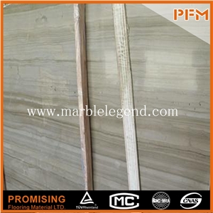 Chinese Athen Grey Wooden Vein/Sepegiante Marble /Straight Cutting/Slabs & Tiles,Royal Gray
