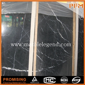 Chinese Black with White Marquina Marble/China/ Slabs & Tiles/Wall Covering/Stair/Skirting/Cladding/Cut-To-Size for Floor Covering/Interior Decoration/Wholesaler