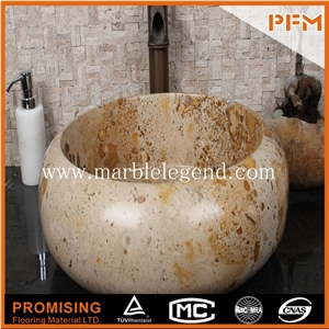 Chinese High Polished Natural Marble Basin,Black Marble Bathroom Basin,Natural Marble Basin