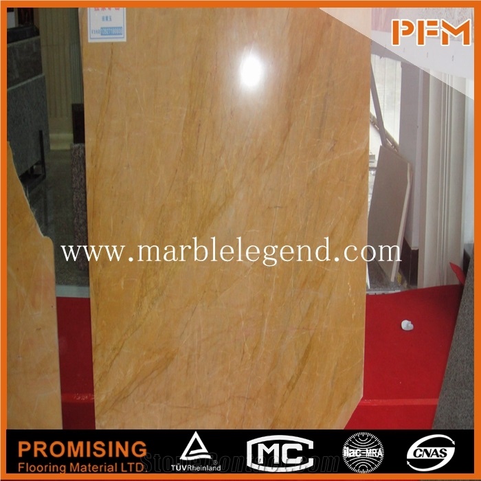 Chinese Indus Golden Yellow Marble/New Gold Centry Slabs & Tiles,Wall Covering Cut-To-Size for Floor Covering,Interior Decoration Factory Price