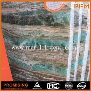 Chinese Interior Onyx Natural Top Green Onyx Stone,Green Onyx Stone Tiles & Slabs