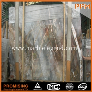 Chinese Louis Grey/ Multicolor/Marble Slabs&Tiles, China Grey Marble