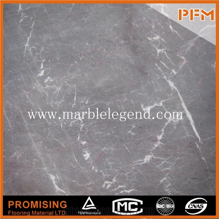 Chinese Multicolor Grey Marble Pure Gray Slabs & Tiles, Wall Covering, Stair, Skirting, Cladding, Cut-To-Size for Floor Covering, Interior Decoration, Wholesaler