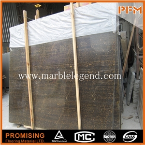 Chinese Portoro Goleden Marble Slabs & Tiles, Wall Covering, Stair, Skirting, Cladding, Cut-To-Size for Floor Covering, Interior Decoration, Wholesaler