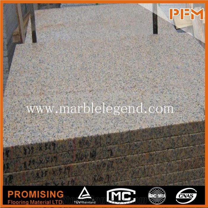 Chinese Shandong Rustice Yellow G682 / Golden Leaf/Granite Slabs & Tiles,Cut-To-Size for Floor Covering