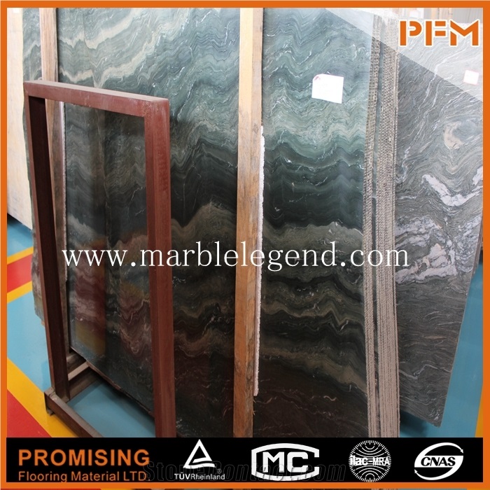 Chinese Verdi Alpi Green Jade /China Verde Marble Slabs & Tiles/Wall Covering/Stair/Skirting/Cladding/Cut-To-Size for Floor Covering/Interior Decoration/Wholesaler