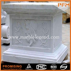 Classic Decorative Marble Columns for Sale,Marble Column for Garden