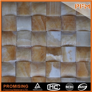 Decorative Design Slate + Glass and Natural Stone Multicolor Mosaic, Stone Mosaic Tile for Indoor/Outdoor Walls