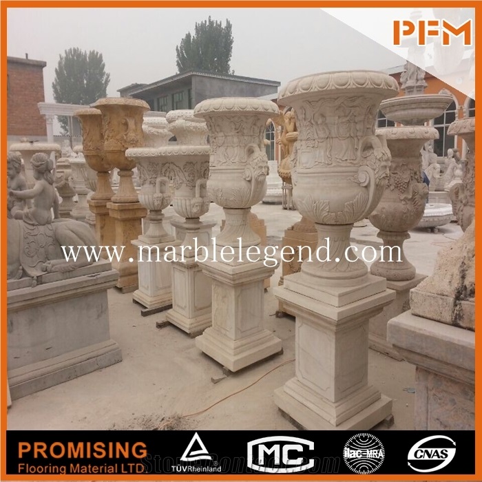 Flower Pot/Led Marble Planter with Cheap Price