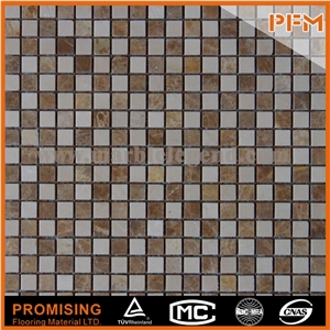 Glass Blend Stone Mosaic for Home Decoration 300*300*6mm