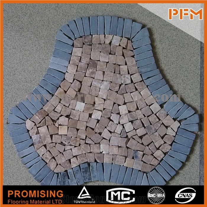 Glass Stone Mosaic,23*48mm 2015 Factory Price Natural Travertine Kitchen and Bathroom and Hotel Tiles Stone Mosaic