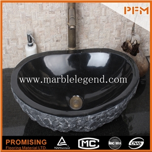 Granite Vessel Sink,Single Hole Sinks Natural Granite Bathroom Sink