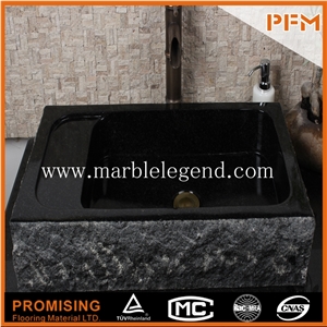 Guangzhou Manufacturer Handmade Stone Basin Marble Washing Basin Toilet Wash Basin ,Chinese New Design Hot Sale Black Marble Bathroom Basin