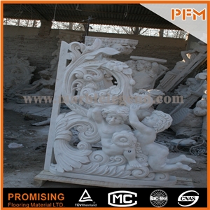 Hand Carved Stone Marble Sculpture Human Figure Outdoor Garden Statues Sale, Hunan White Marble Statues