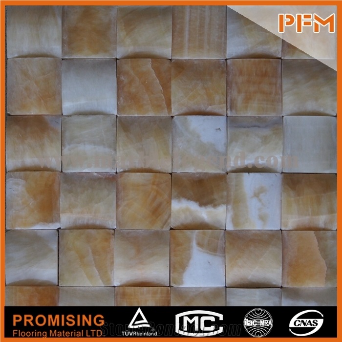 Hexagon Calacatta Gold Marble Polished / Honed Marble Stone Mosaic China Supplier Faux Stone Wall Tile/Countertop Stone Mosaic