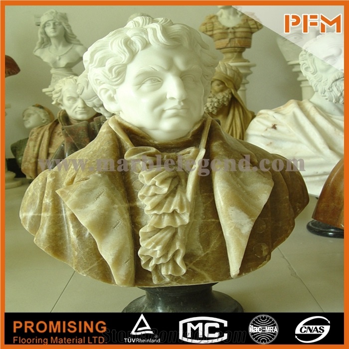 Honey Onyx /Bust Sculptured Statue /Western/European Customized Figure Human/ Hand Carving/