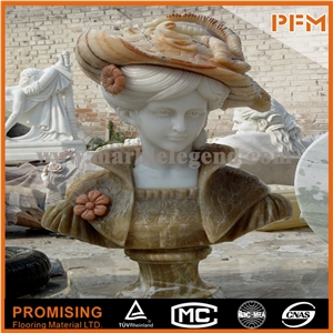 Honey Onyx /Bust Sculptured Statue /Western/European Customized Figure Human/ Hand Carving