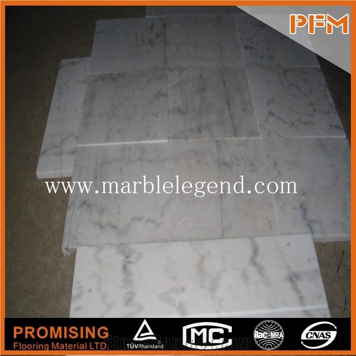 Hot Selling Cheapest Chinese Guangxi White Marble Slabs & Tiles, Wall Covering, Stair, Skirting, Cladding, Cut-To-Size for Floor Covering, Interior Decoration, Wholesaler