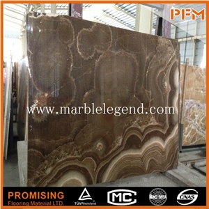 Iran Classical Brown Onyx/ Book Match Slabs & Tiles /Wall Covering/Stair/Skirting/Cladding Cut-To-Size for Floor Covering,Interior Decoration,Wholesaler