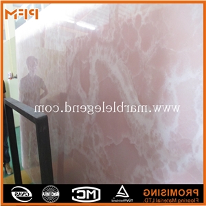 Iran Pink Onyx Slabs & Tiles/Wall Covering/Stair/Skirting/Cladding/Cut-To-Size for Floor Covering/Interior Decoration/Wholesaler