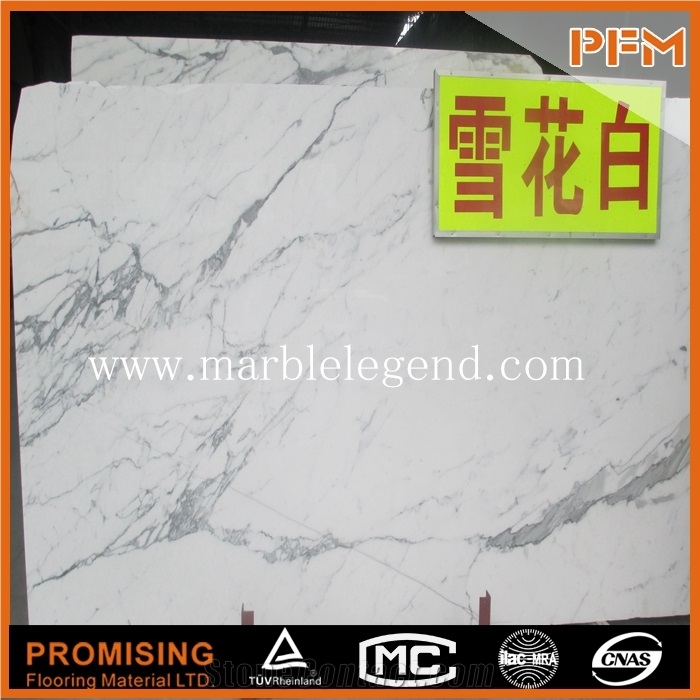 Italy Statuario Venato Marble & Italian Carrara White Marble Slabs & Tiles, Wall Covering, Stair, Skirting, Cladding, Cut-To-Size for Floor Covering, Interior Decoration, Wholesaler