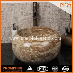 Luxury Bathroom Vanities Marble Wash Basin Modern Solid Surface Wash Basin，Bathroom Marble Basin and Sink