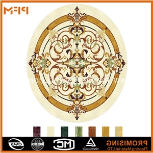 Made in China Marble Inlay Flooring Design,Hot Sale Marble Inlay Flooring Design, Dark Emperador/Golden Year/Rosso Verona/Crema Marfil/Honey Onyx/Onyx Green Marble Medallion