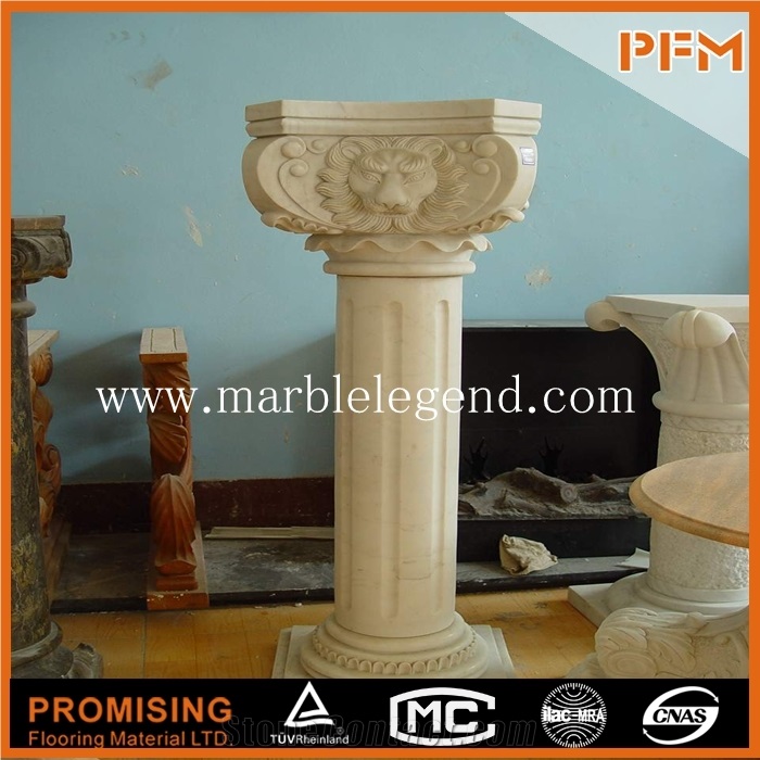 Marble Column Pillar Decorative Pillars and Columns