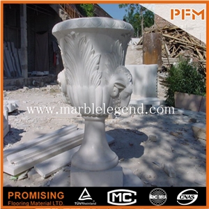 Marble Flower Pot,Stone Planter,Garden Marble Flower Pot
