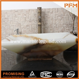 Marble Pedestal Kitchen Sink with Quality Assurance,Factory Price Carving Marble Sinks