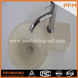 Marble White Sink,Natural White Marble Sink with Factory Price,Sink Marble Sink Round Shape
