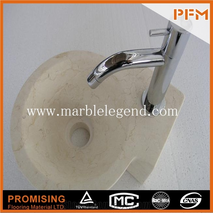 Marble White Sink,Natural White Marble Sink with Factory Price,Sink Marble Sink Round Shape
