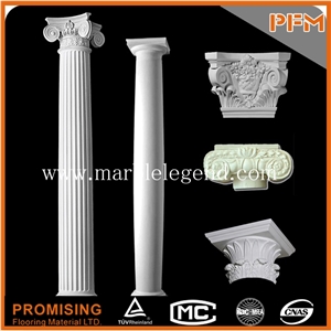 Natural Marble Roman Column Pillar,Marble Columns