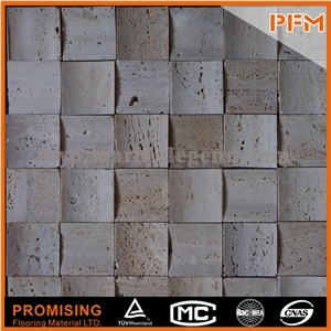 Natural Stone Square Red Marble Mosaic for Wall Tile