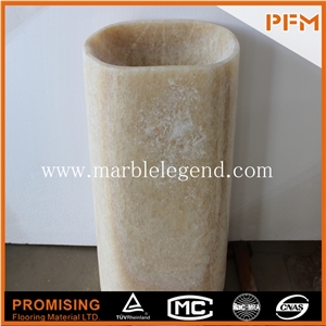 Pedestal Basin Stone Basin Wash Hand Basin ,Stone Bathroom Sink/ Pedestal Basin