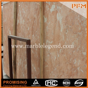 Philippines Tea Rose Marble Slabs & Tiles /Orange Red/Wall Covering/Stair/Skirting/Cladding/Cut-To-Size for Floor Covering/Interior Decoration