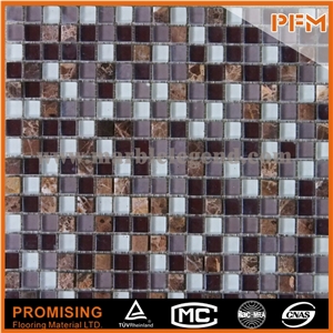 Popular Glass & Stone Mosaic for Wall Decoration for Tv Backage,Ancients Stone Mosaic for Kitchen Wall Mosaics