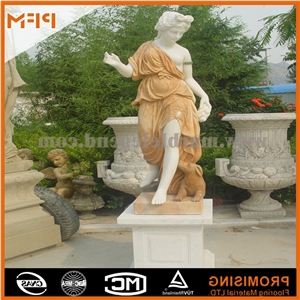 Ravenna Rosa Sunset Marble Marble Sculptured Statue /Western/European Customized Figure Human/Animal/ Hand Carving/For Outdoor/Garden