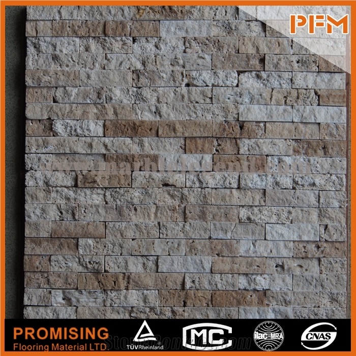Square Brown Vitreous Glass Mixed White Marble Mosaic Tiles China Factory Wholesale Mosaic