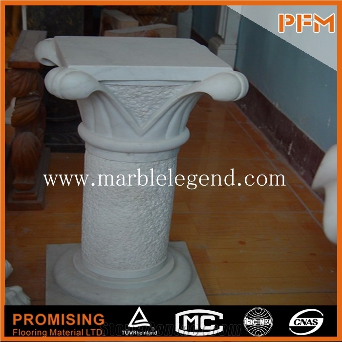 Statuary Marble Columns,Fashionable High Quality Marble Roman Column