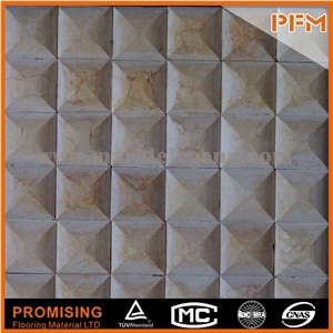 Stone Mosaic Tile with Mesh-Back,Outdoor and Indoor Decoraitve Stone Mosaic Tile