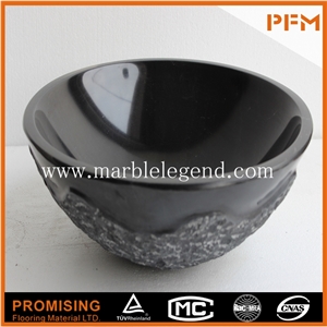 Suitable Stone China Black Marble Sink, Marble Stone Sinks, Cheap Carved Kitchen Stone Sink